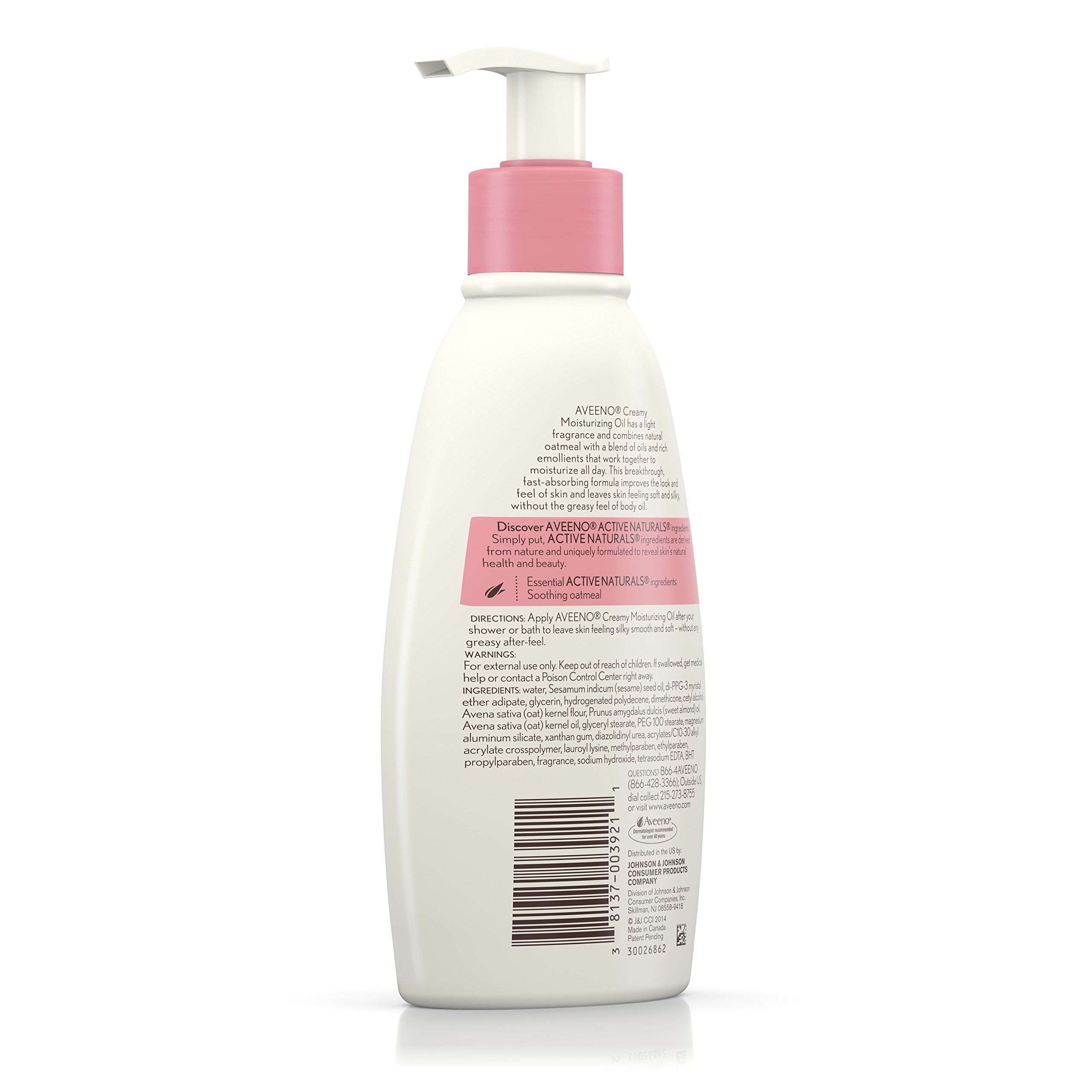 Aveeno Aveeno Creamy Moisturizing Oil, 12 Fl. Oz